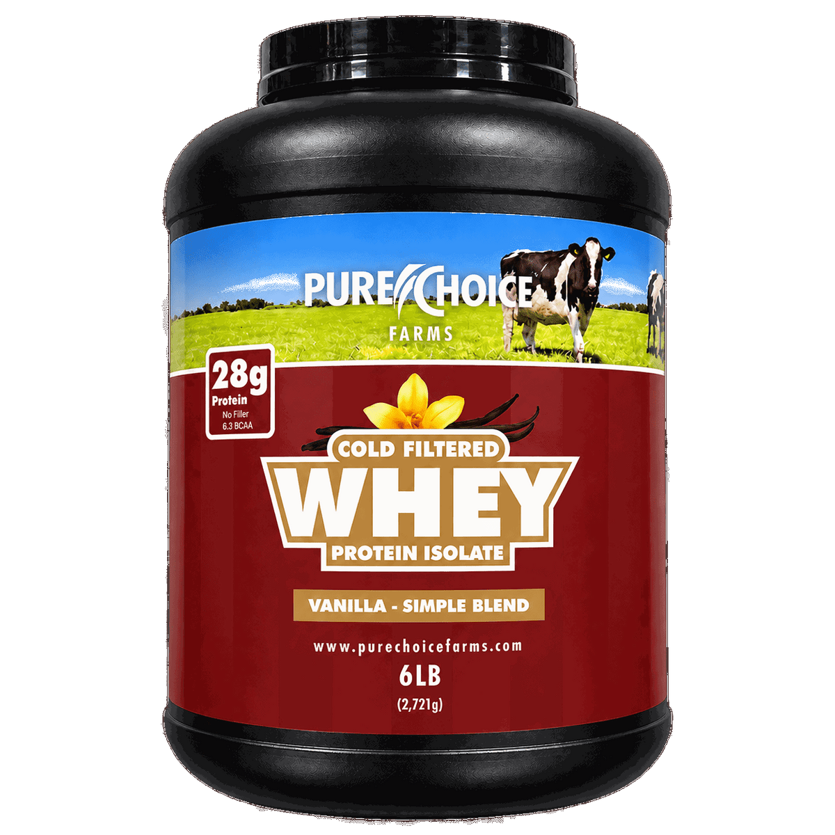 Whey Protein Isolate with Organic Vanilla - My Love for Fitness