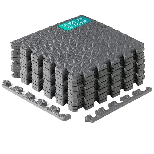 4-20 Pcs Exercise Mats Home Gym Flooring Solution - My Love for Fitness