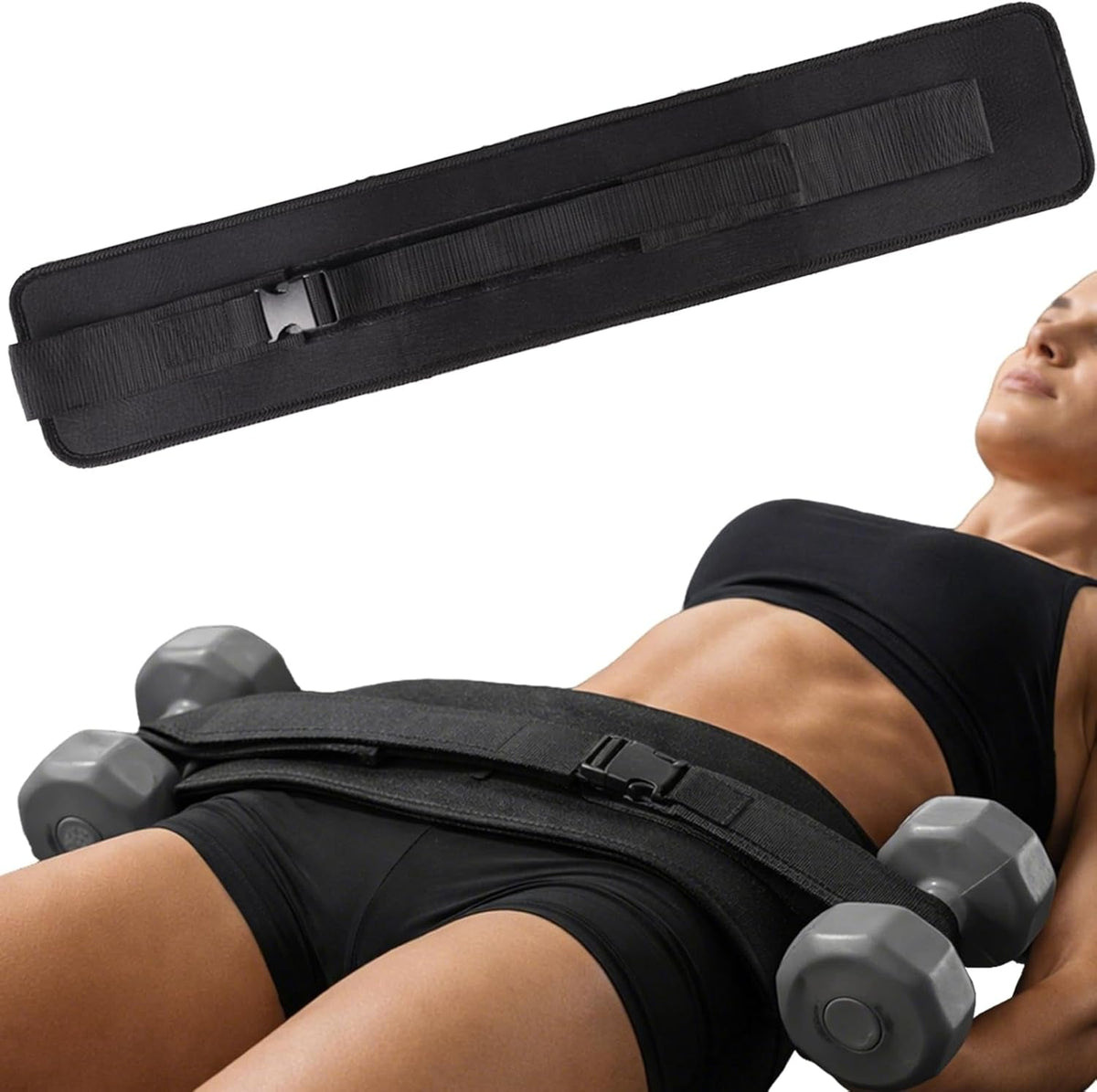 Adjustable Hip Thrust Belt - My Love for Fitness
