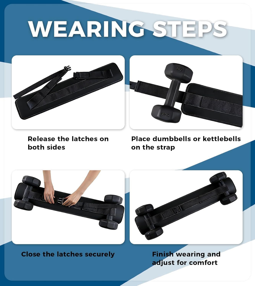 Adjustable Hip Thrust Belt - My Love for Fitness