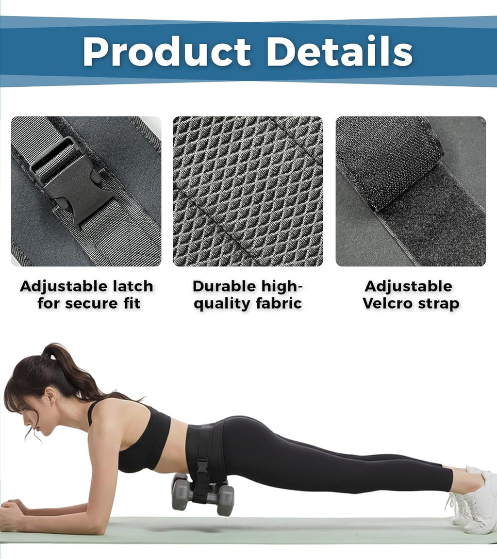 Adjustable Hip Thrust Belt - My Love for Fitness