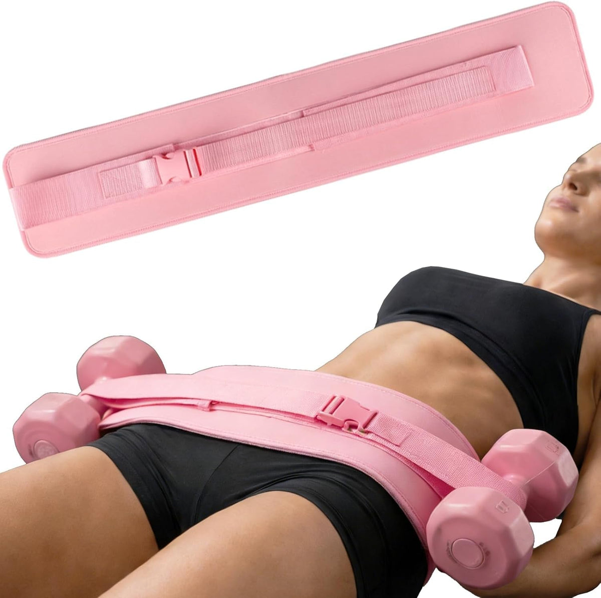 Adjustable Hip Thrust Belt - My Love for Fitness