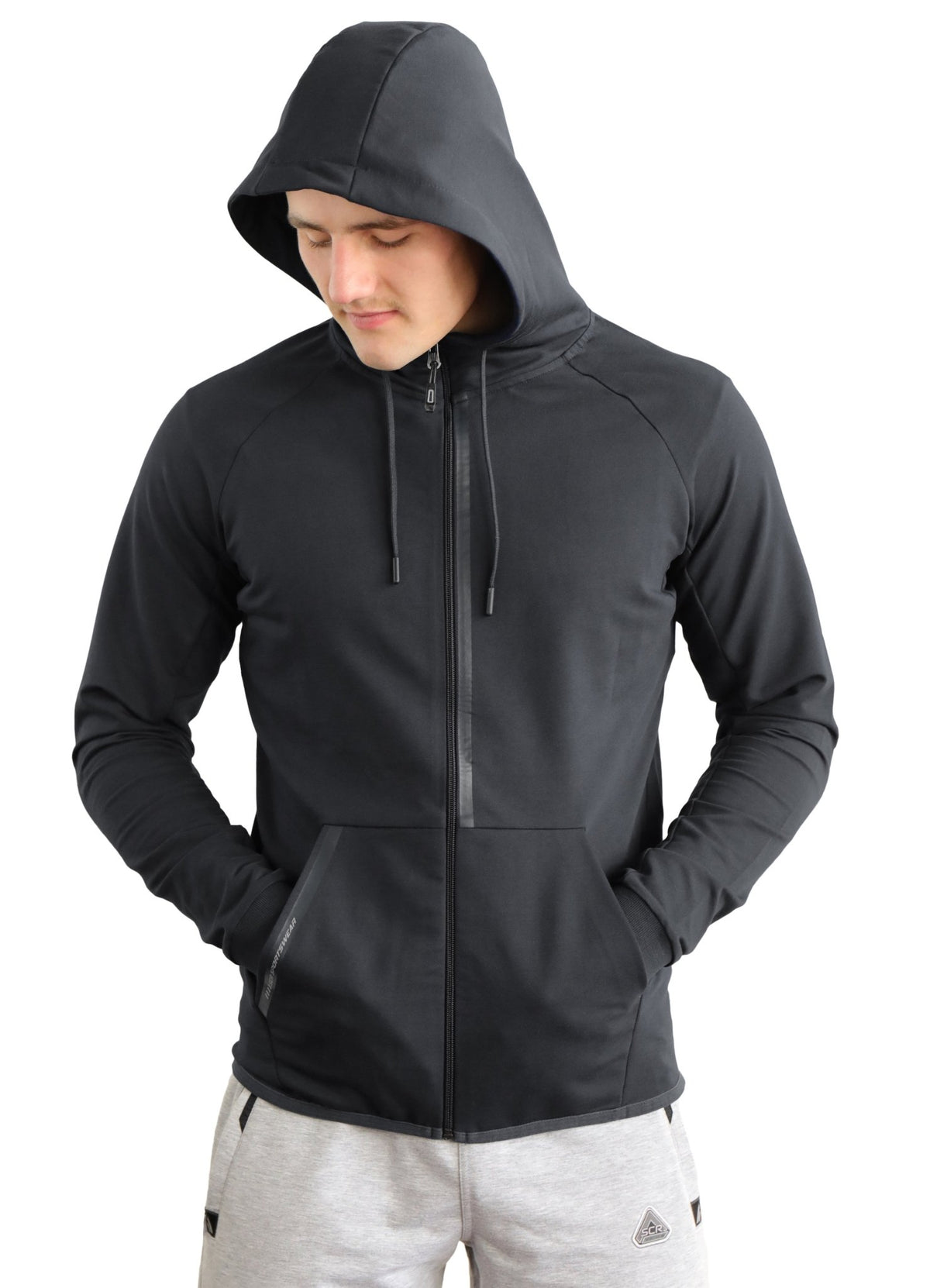 All-Day Comfort Hooded Sweatshirt Slim Fit - My Love for Fitness