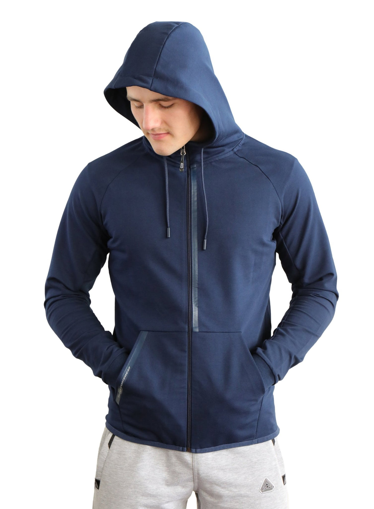 All-Day Comfort Hooded Sweatshirt Slim Fit - My Love for Fitness