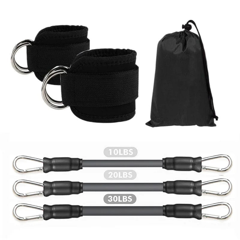 Ankle Straps Resistance Band Set - My Love for Fitness