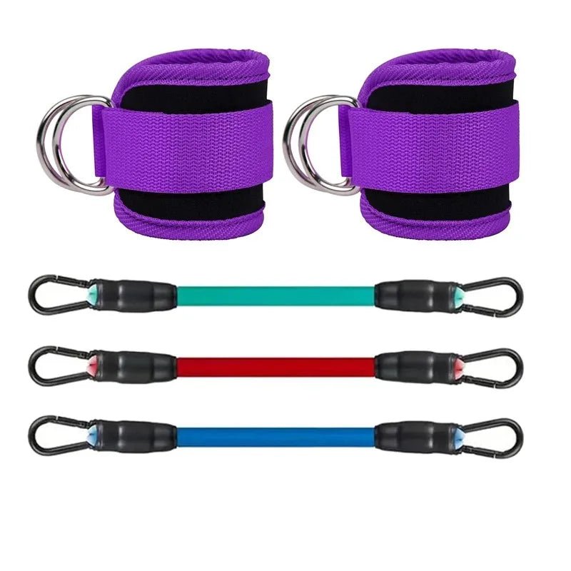 Ankle Straps Resistance Band Set - My Love for Fitness