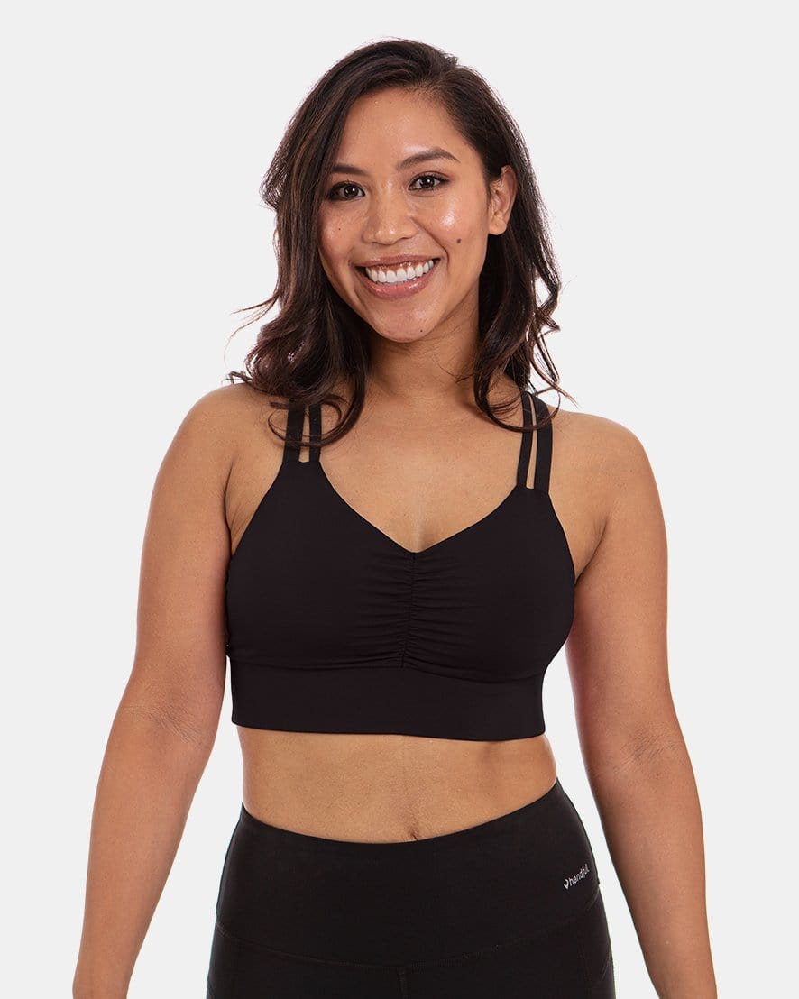 Double Down Bra – Booya Black - My Love for Fitness