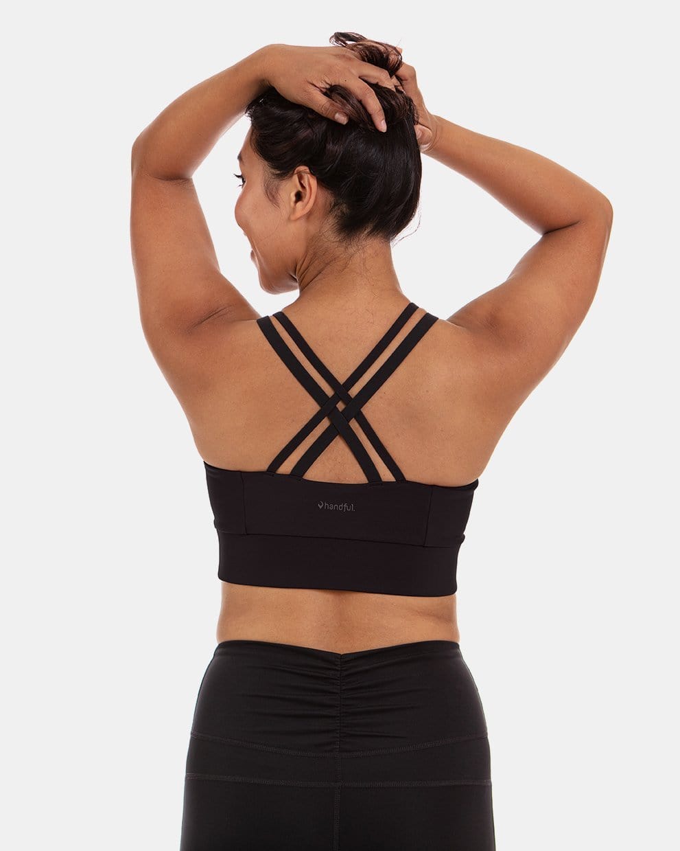 Double Down Bra – Booya Black - My Love for Fitness