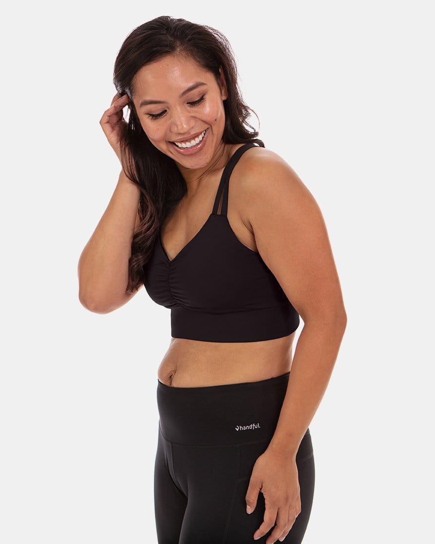 Double Down Bra – Booya Black - My Love for Fitness