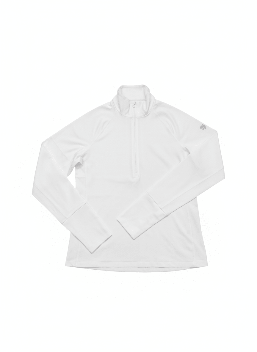 Foudy Mid-Weight Long Sleeve ½ Zip Top - My Love for Fitness