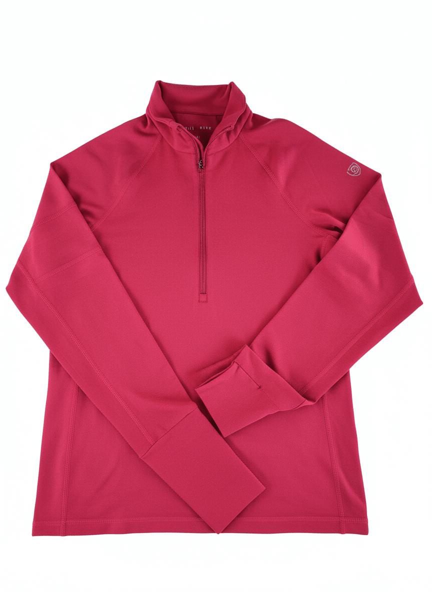 Foudy Mid-Weight Long Sleeve ½ Zip Top - My Love for Fitness