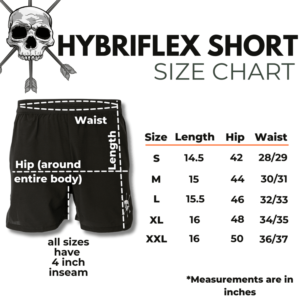 MEN’S | HYBRIFLEX SHORT : BLACK - My Love for Fitness