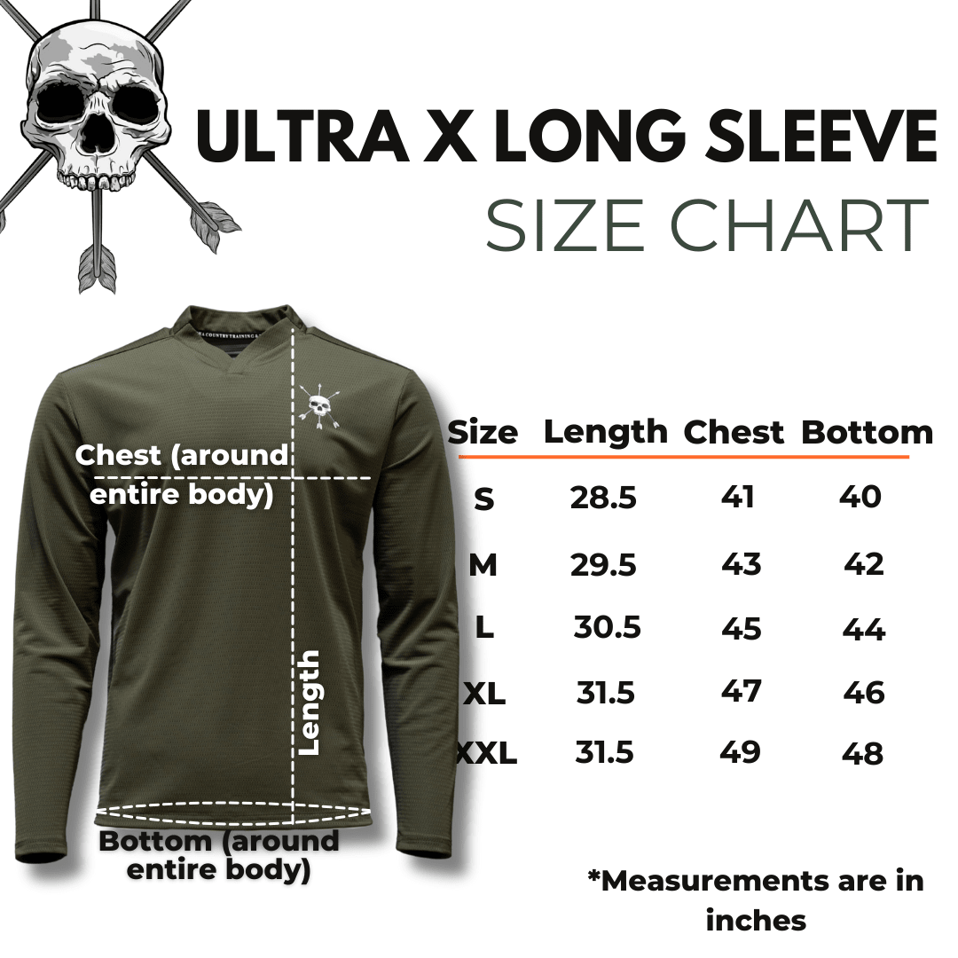 Men’s Ultra X Long Sleeve Shirt | Alpha Country - My Love for Fitness