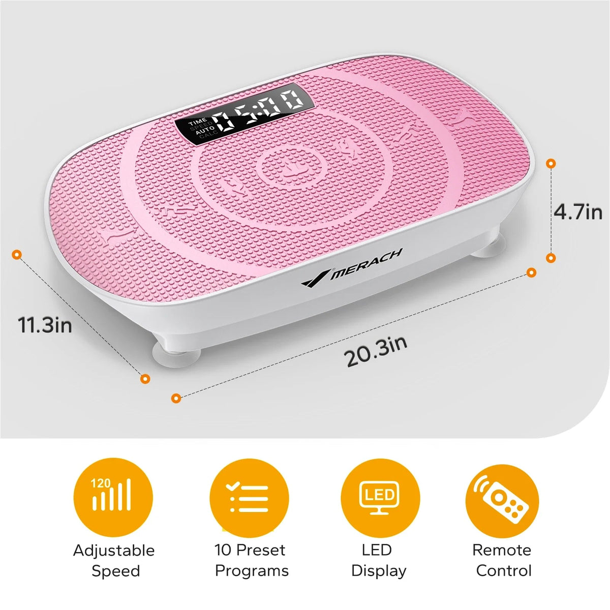 MERACH Vibration Plate CV30 - My Love for Fitness