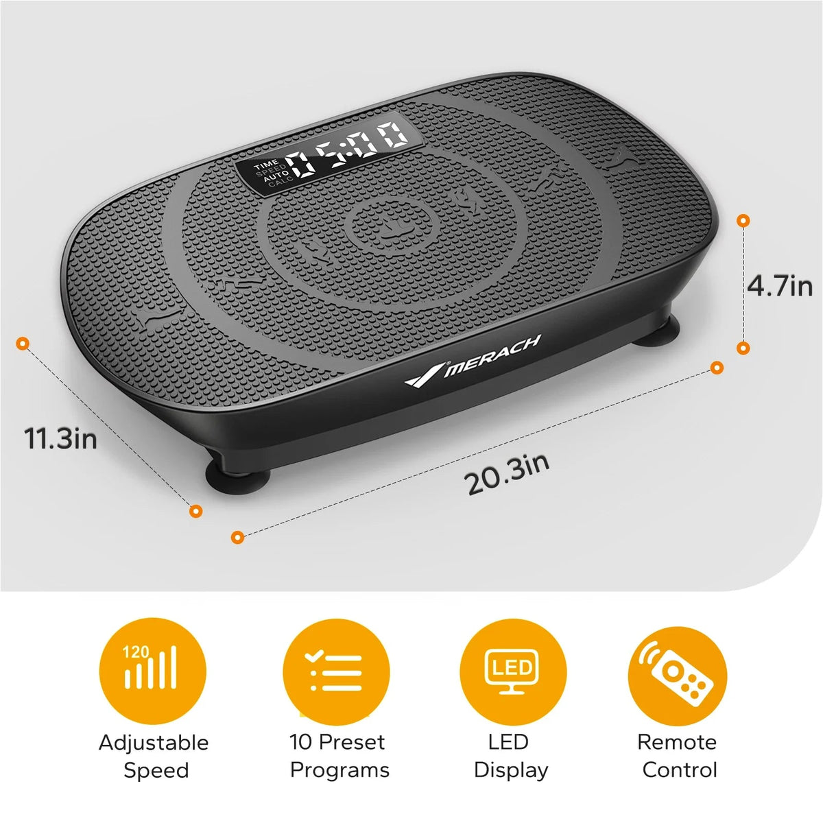 MERACH Vibration Plate CV30 - My Love for Fitness