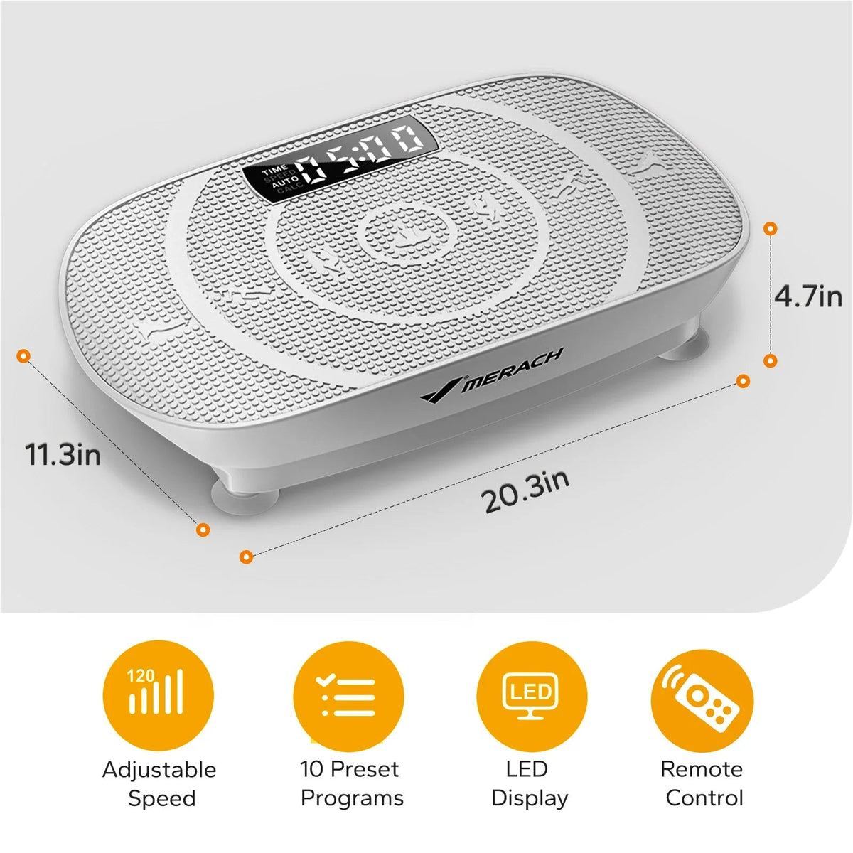 MERACH Vibration Plate CV30 - My Love for Fitness