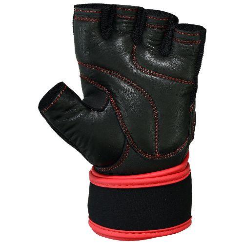 MRX Weight Lifting Leather Gloves with Wrist Strap - My Love for Fitness