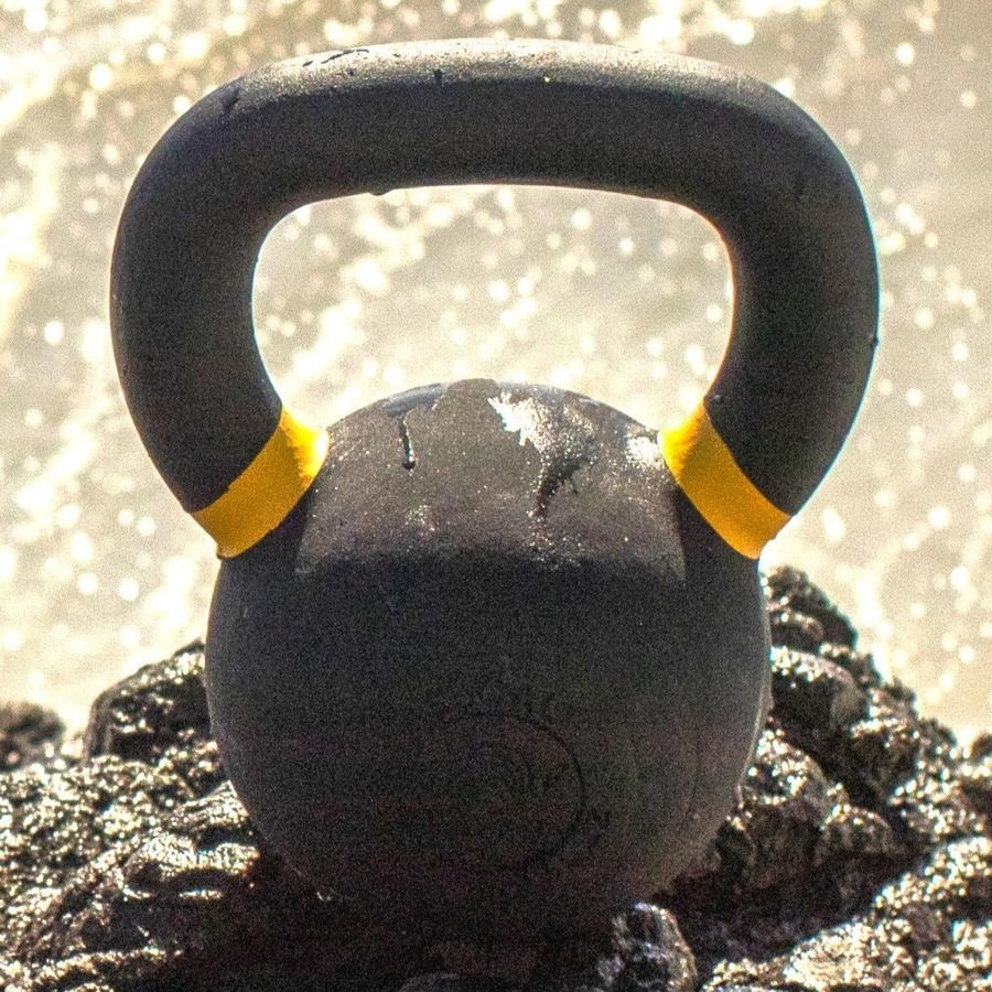 Powder Coated Kettlebell - My Love for Fitness
