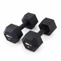 Rubber Hex Dumbbells (Pair) - My Love for Fitness