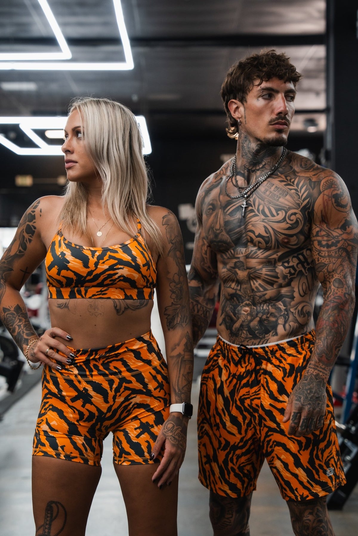 Tiger Snipe High-Waisted Women’s Training Shorts - My Love for Fitness