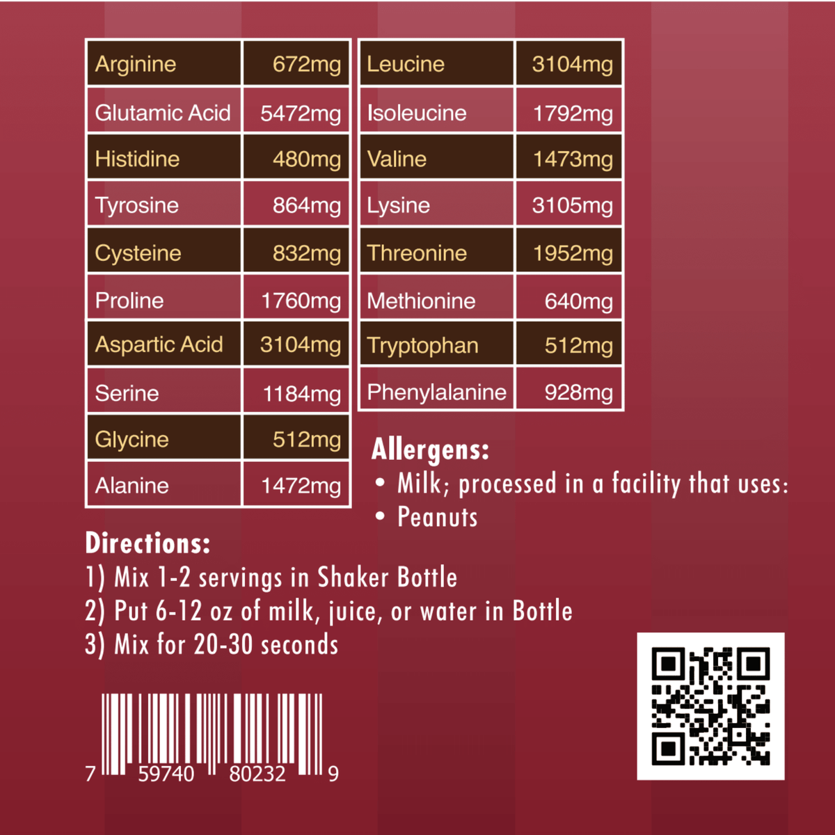 Whey Protein Isolate Chocolate - My Love for Fitness