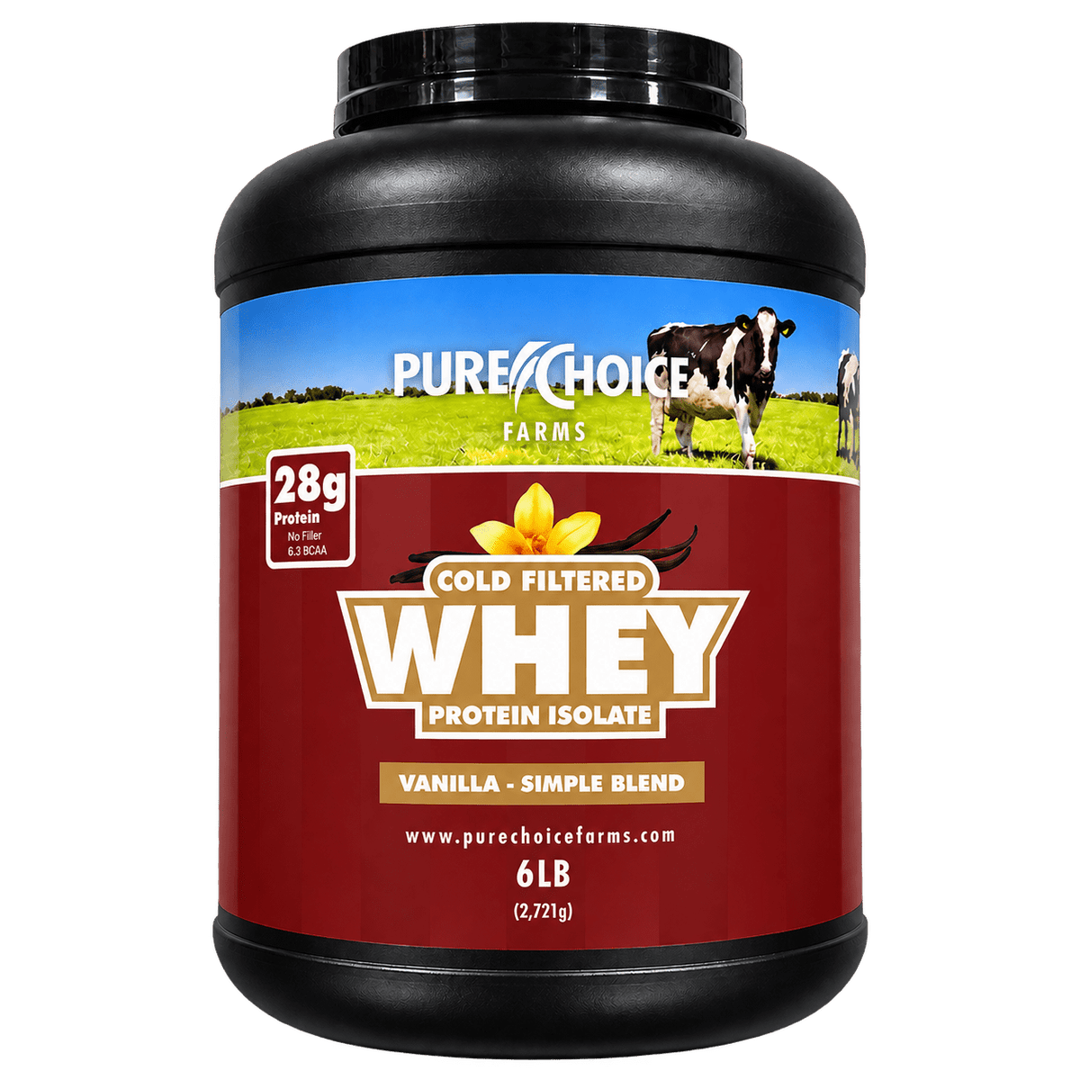 Whey Protein Isolate with Organic Vanilla - My Love for Fitness