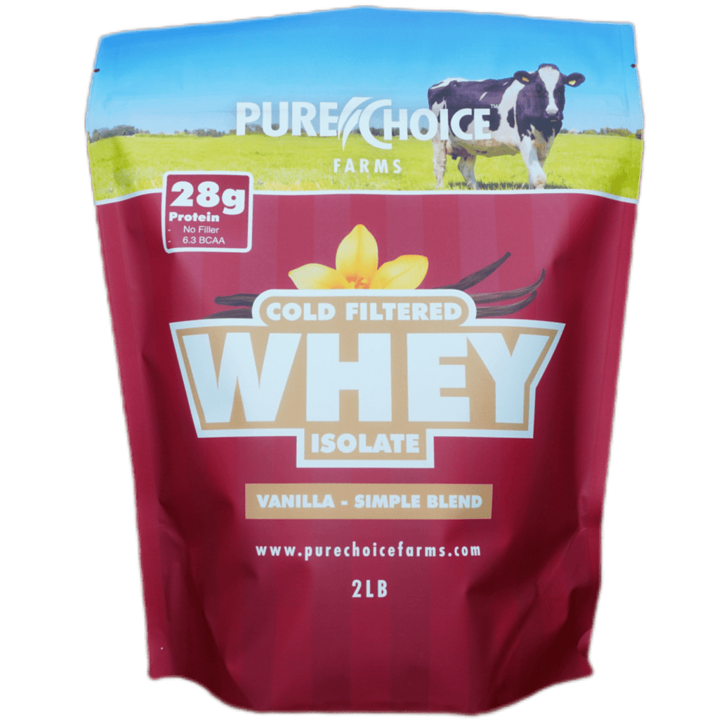 Whey Protein Isolate with Organic Vanilla - My Love for Fitness
