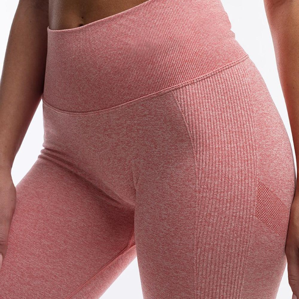 Women's Breathable High-Waist Seamless Leggings - My Love for Fitness