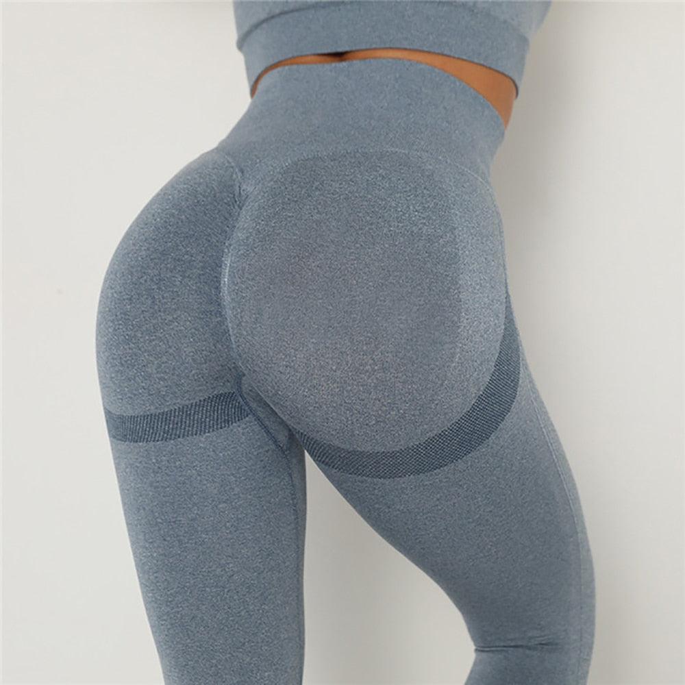 Women's Breathable High-Waist Seamless Leggings - My Love for Fitness