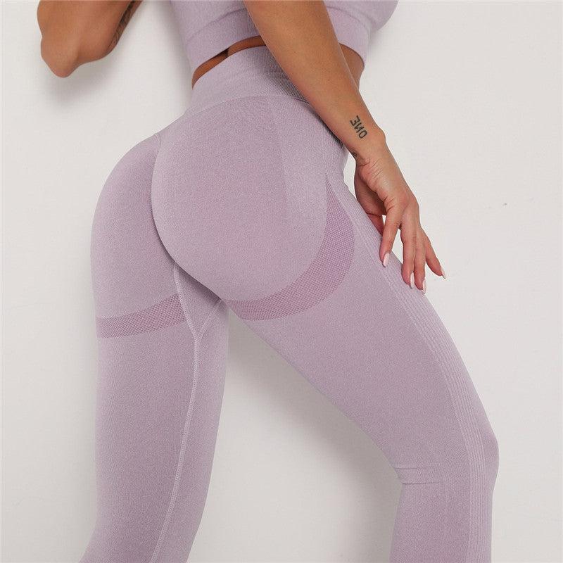 Women's Breathable High-Waist Seamless Leggings - My Love for Fitness