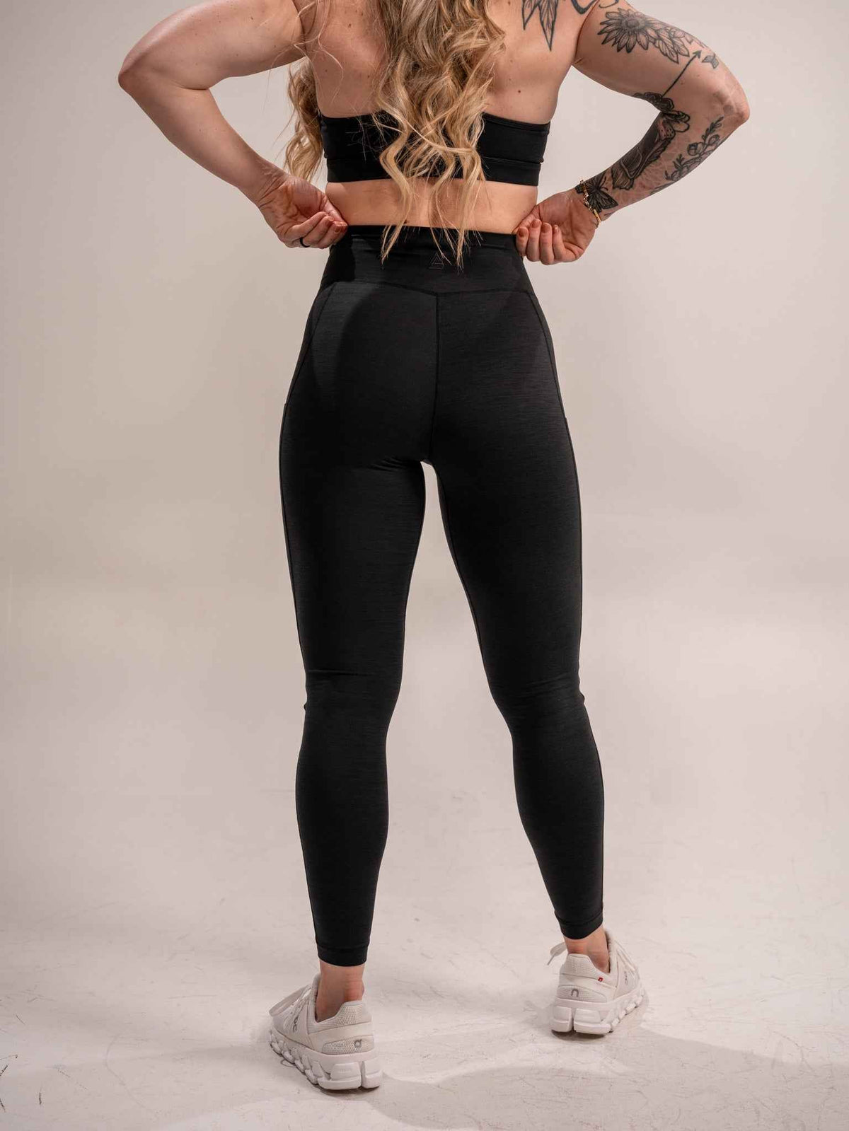 WOMEN'S | DEBUT MEGA-HIGH-RISE LEGGING : BLACK - My Love for Fitness