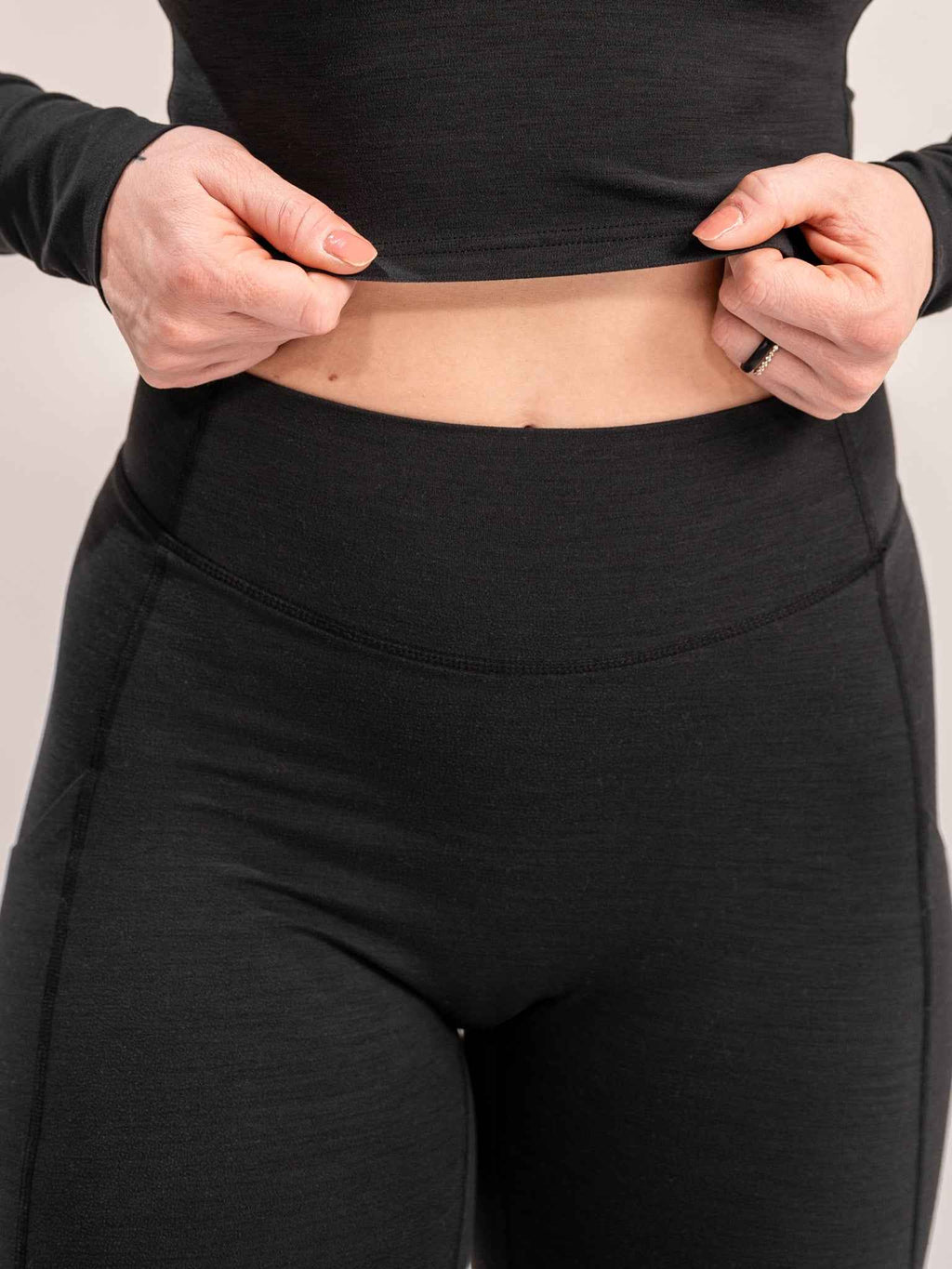 WOMEN'S | DEBUT MEGA-HIGH-RISE LEGGING : BLACK - My Love for Fitness