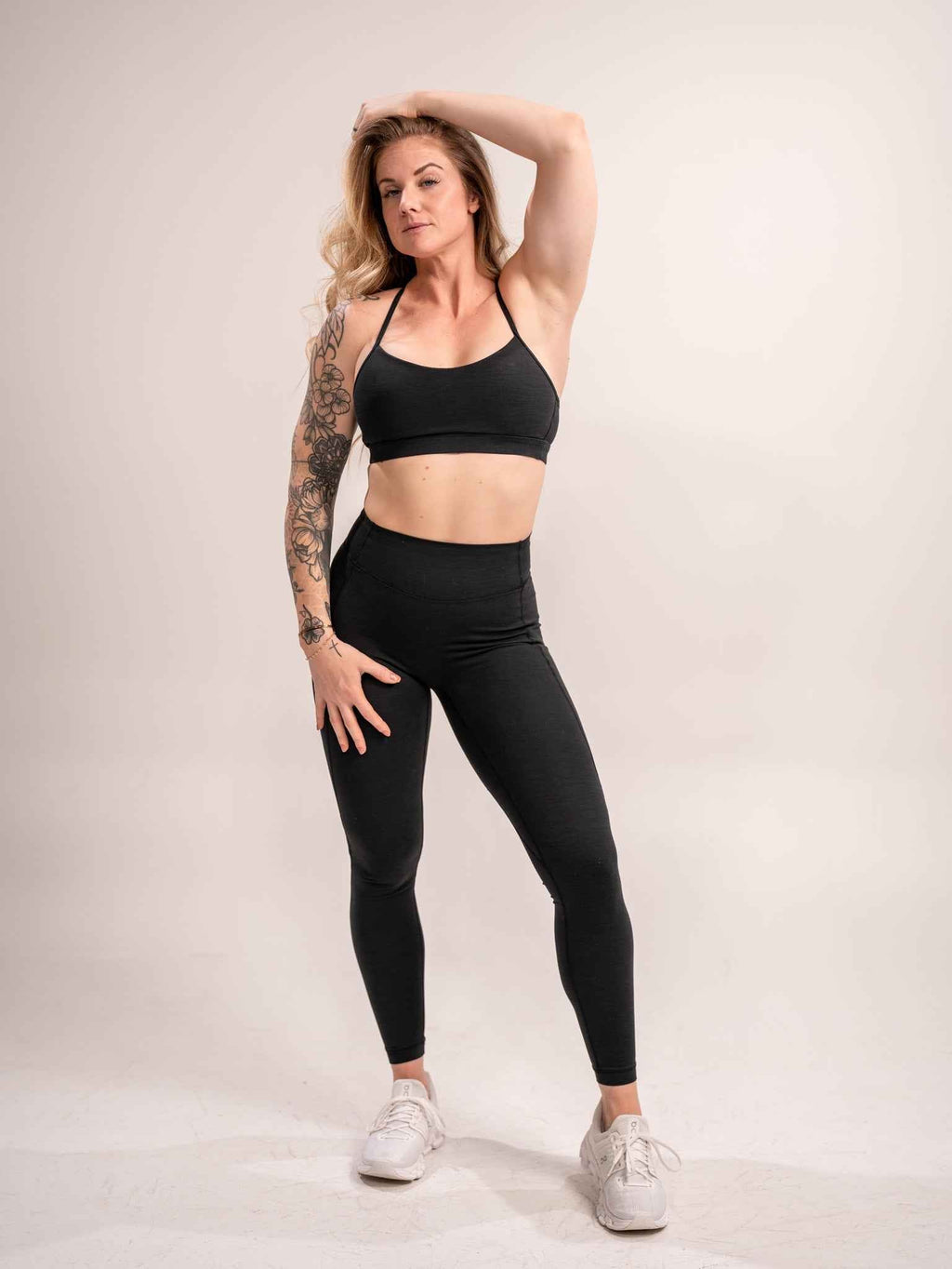 WOMEN'S | DEBUT MEGA-HIGH-RISE LEGGING : BLACK - My Love for Fitness