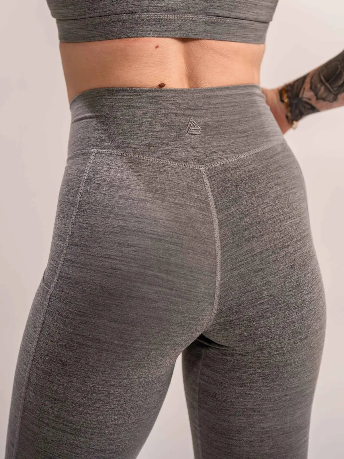 Women's Debut Mega-High-Rise Legging – Gray - My Love for Fitness